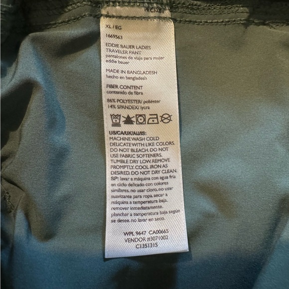 Eddie Bauer Traveler Ankle Pant Size Extra Large - Picture 13 of 16